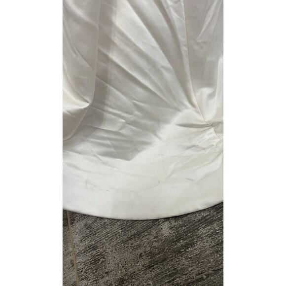 Mikaella Bridal Wedding Dress Cream/Pearl Color Size 8 Style #2267 NWT $2000 - Picture 10 of 16